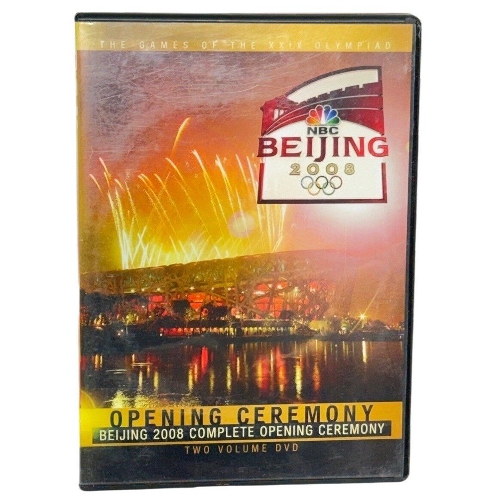 NBC Beijing 2008‎ Complete Opening Ceremony 2-Disc DVD Set Olympic Games Movie